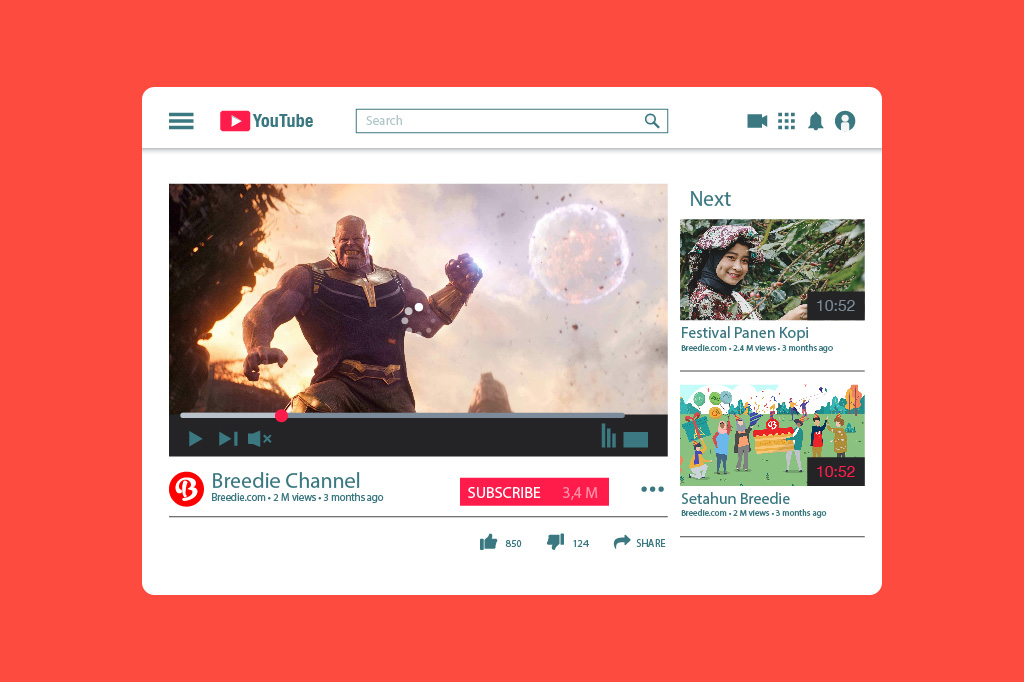 Youtube Tumbang Thanos Disalahkan