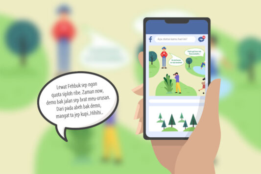 Kritik lewat Facebook lebih murah meriah. (Breedie + Freepik)