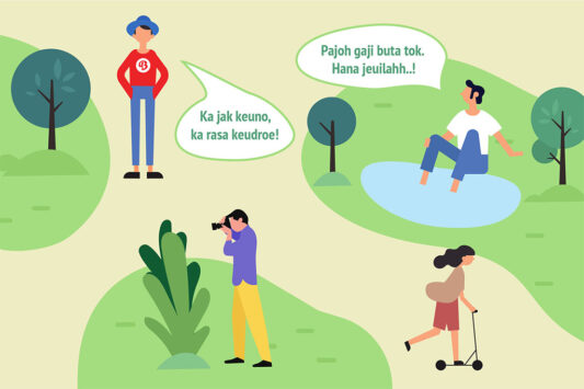 Ilustrasi taman yang asri_freepik