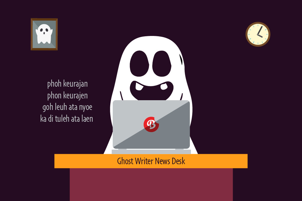 Ilustrasi ghost writer