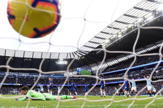 Gol ke gawang Chelsea. (Premierleague.com)