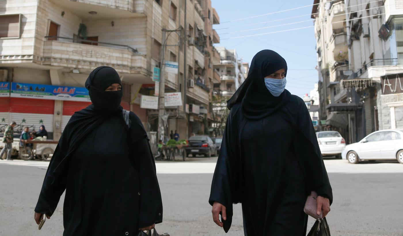 Wanita di Damaskus.@middleeasteye.net