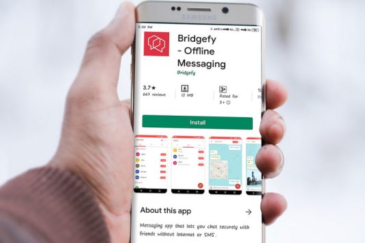 Aplikasi Bridgefy