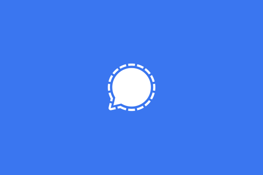 Logo aplikasi Signal. @Pixabay.com