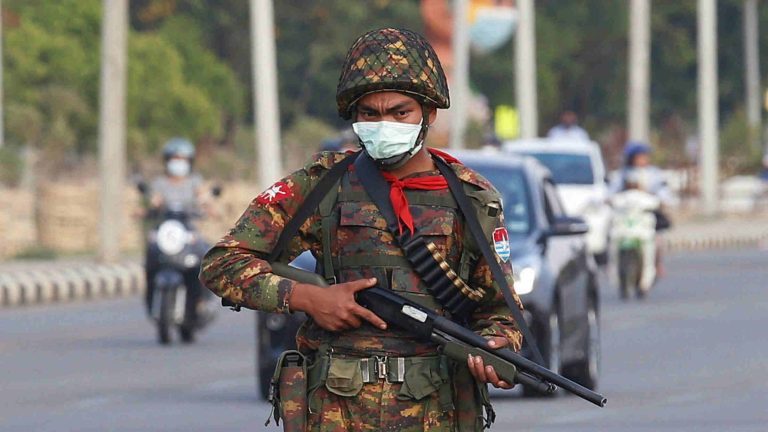 Tentara Myanmar. (©REUTERS)