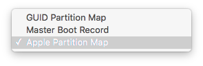 Disk Utility schema