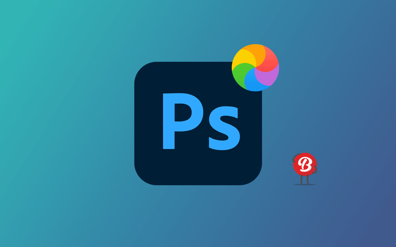 Photoshop 2020 spinning wheel.