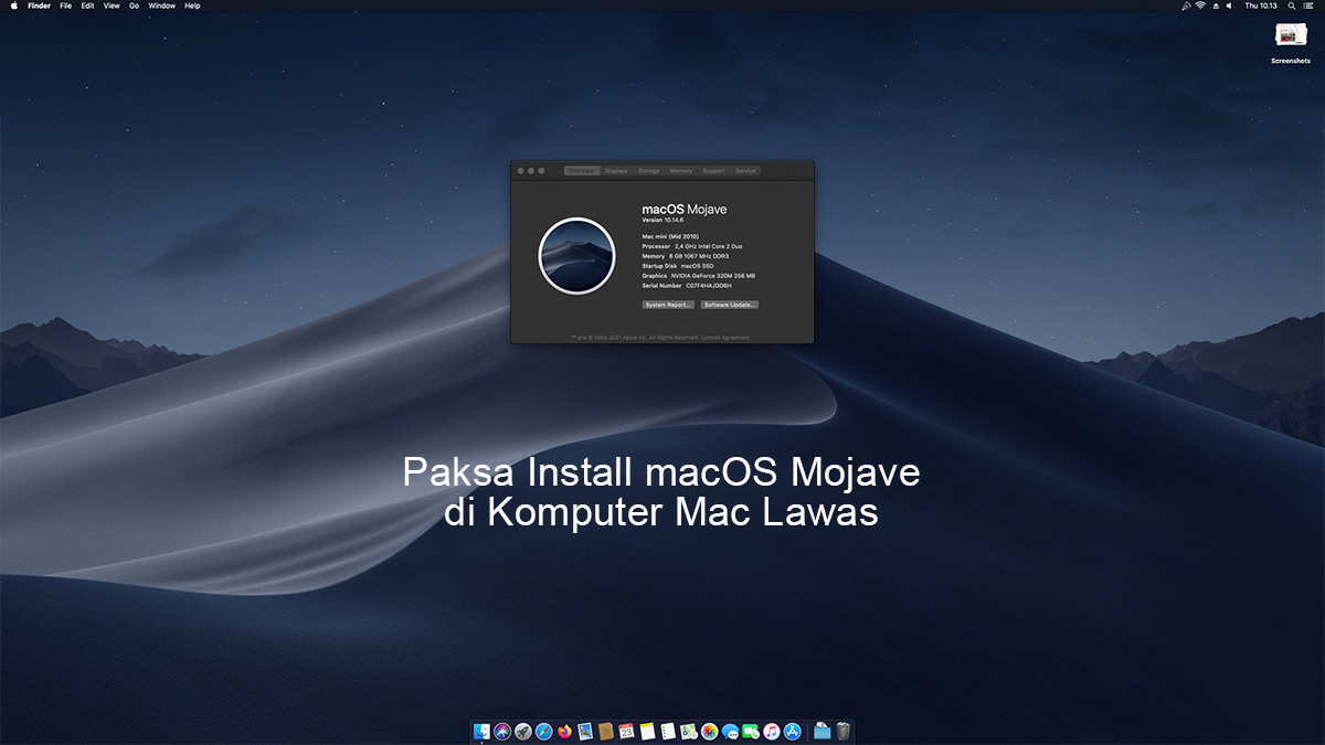 03 20 install macOS Mojave on unsupport Mac