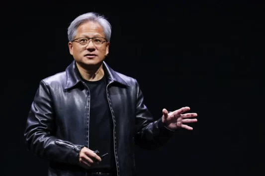 Jensen Huang CEO Nvidia I Hwa Cheng Bloomberg