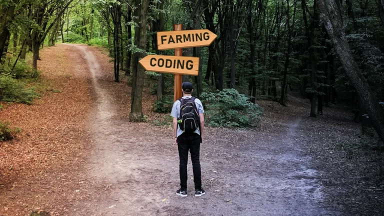 Stop coding start farming. (Foto Vladislav Babienko Unsplash.com)